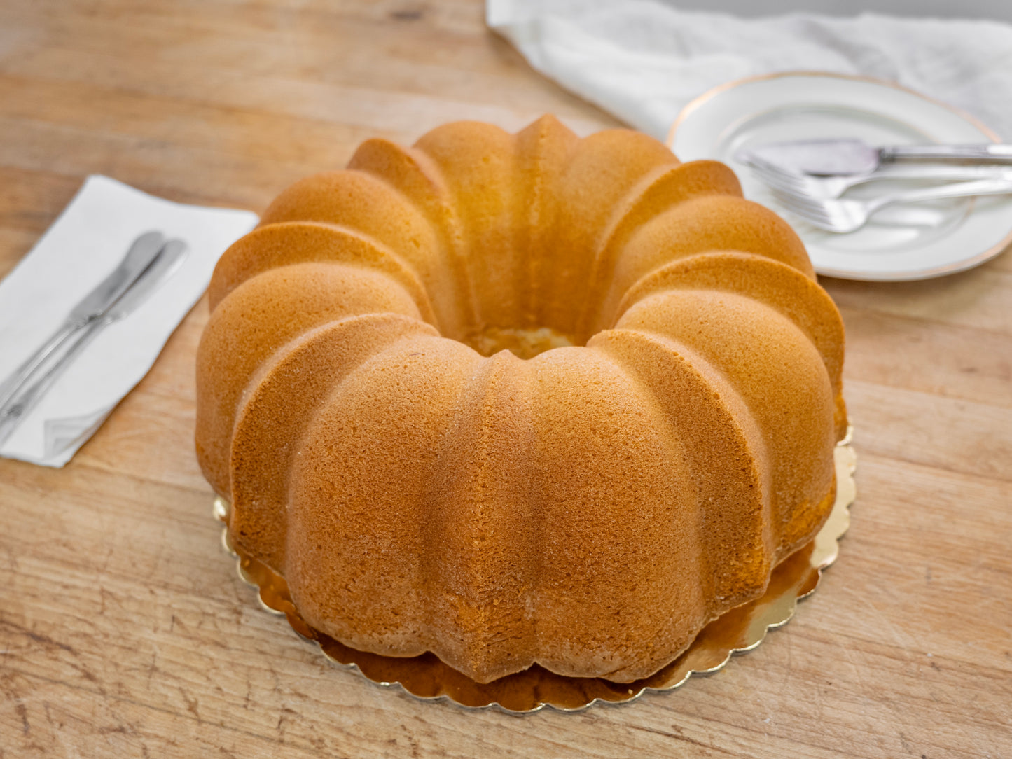 Large Lemon Pound Cake Bundt
